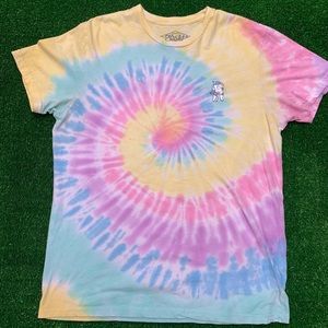 Spaceman tie dye T-shirt